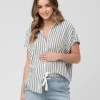 Ada Relaxed Shirt Black / White