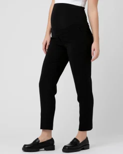 Alexa Classic Crop Pant  Black