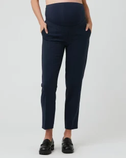 Alexa Classic Crop Pant  Navy