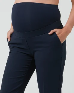 Alexa Classic Crop Pant  Navy