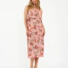 Amaya Nursing Slip Dress Dusty Pink