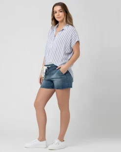 Bailey Denim Short Blue
