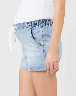 Bailey Denim Short Light Blue