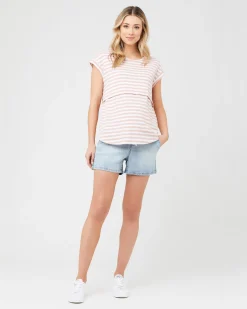 Bailey Denim Short Light Blue