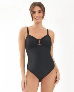 Bandeau One Piece Black
