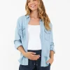 Bec Chambray Shirt  Clean Fade