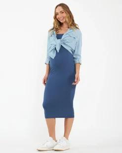 Bec Chambray Shirt  Clean Fade