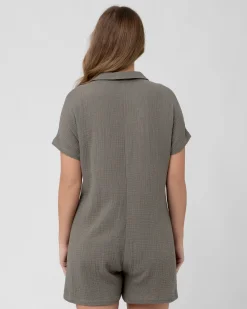 Betty Playsuit  Sage