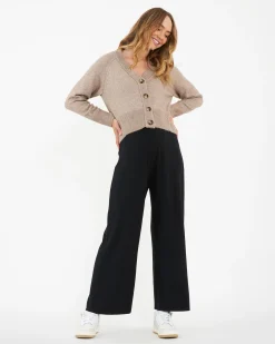 Bobby Rib Jumpsuit  Black