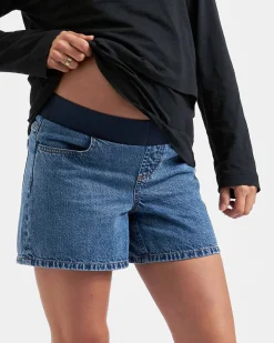 Brooklyn Denim Short  Mid Wash