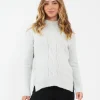Cable Nursing Knit Snow