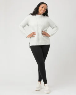 Cable Nursing Knit Snow