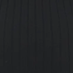 Carmen Rib Knit Dress  Black