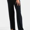 Cindy Rib Pant  Black