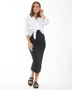 Clara Relaxed Shirt  White