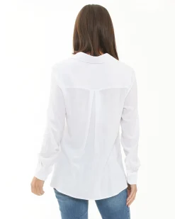 Clara Relaxed Shirt  White