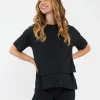 Claud Nursing Tee  Black