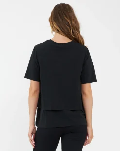 Claud Nursing Tee  Black