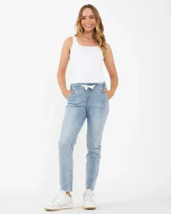 Denim Jogger Light Blue