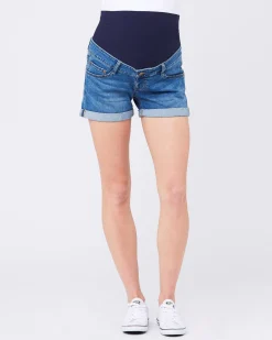 Denim Shorty Shorts Blue