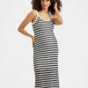 Diana Crochet Dress  Black / White