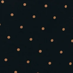 Dot Nursing Dress  Black