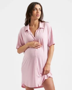 Dreamy Night Shirt Dusty Pink