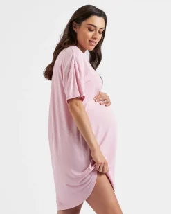 Dreamy Night Shirt Dusty Pink