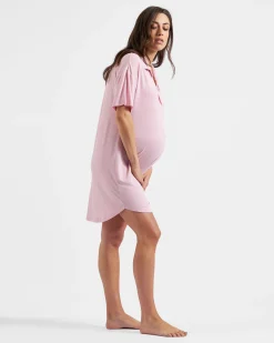 Dreamy Night Shirt Dusty Pink