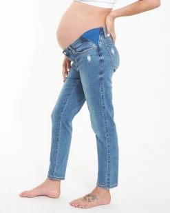 Dylan Distressed Jean  Blue
