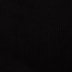 Edie Ruched Rib Skirt  Black