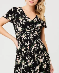 Elora Tie Front Dress Multi