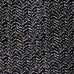 Emmy Shirred Dress Black / Natural