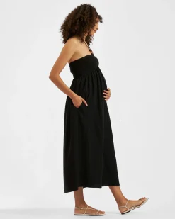 Evie Crochet Dress  Black