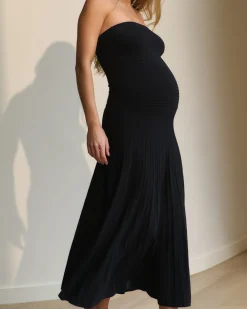 Faith Knit Dress  Black