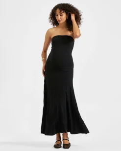 Faith Knit Dress  Black
