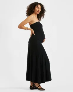 Faith Knit Dress  Black