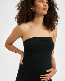Faith Knit Dress  Black