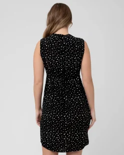 Felicity Shirt Dress Black / White