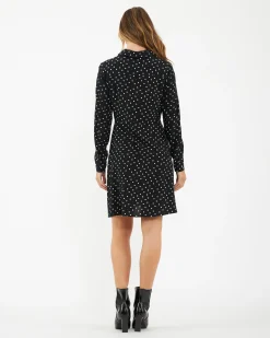 Fifi Shirt Dress  Black