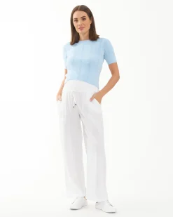 Franki Detachable Nursing Knit Sky Blue