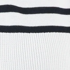 Hanna Nursing Knit  White / Navy