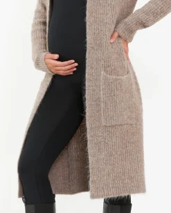 Helen Knit Cardigan Mocha
