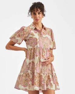 Hope Linen Dress  Natural