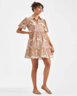 Hope Linen Dress  Natural