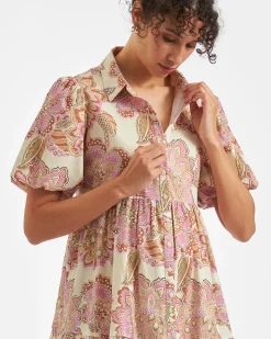 Hope Linen Dress  Natural