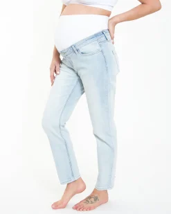 Hunter Over Bump Crop Jean Clean Fade