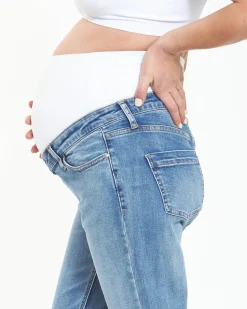 Hunter Over Bump Crop Jean Vintage Wash