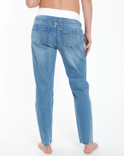Jamie Raw Edge Jean Vintage Wash