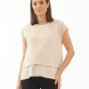 Jazmin Nursing Tee  Natural
